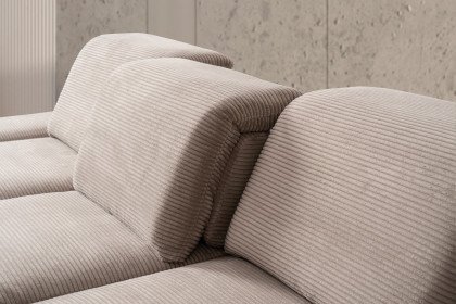 Carolina-C-XC von Poco - Sofaecke rechts taupe