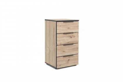 NXTstep von Rudolf - Schubkastenkommode schmal Artisan Eiche Nachbildung
