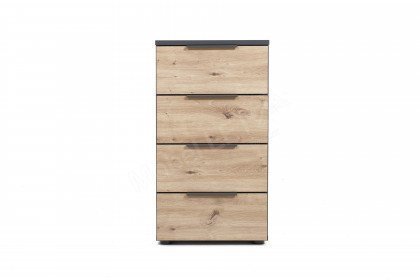 NXTstep von Rudolf - Schubkastenkommode schmal Artisan Eiche Nachbildung
