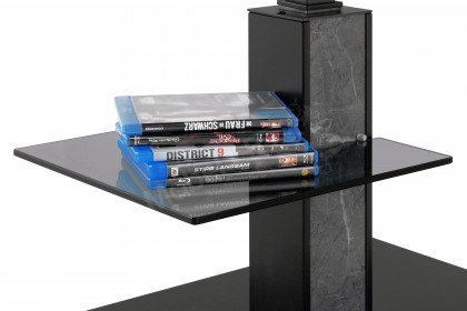 5735 von Vierhaus - Couchtisch anthrazit/ Parsolglas grau