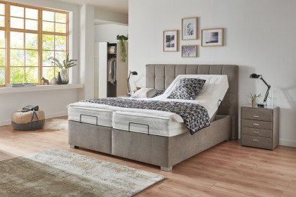 Ohio Motor 2.0 von Oschmann - Boxspringbett KT 0046 granit