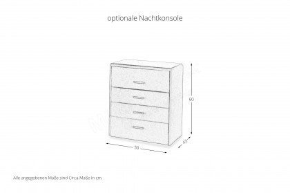 Ohio Motor 2.0 von Oschmann - Boxspringbett KT 0046 granit