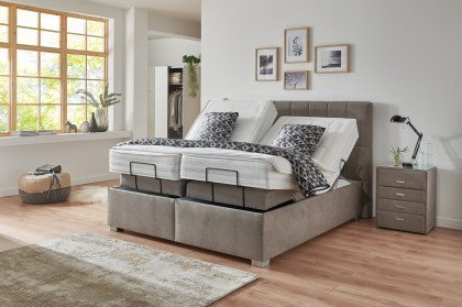 Ohio Motor 2.0 von Oschmann - Boxspringbett KT 0046 granit