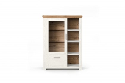 York von set one by Musterring - Highboard Pino Aurelio mit offenen Fächern
