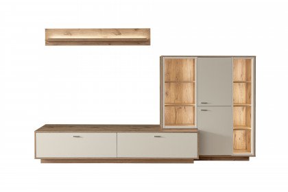 Santerno von MCA - Wohnwand in Viking Oak