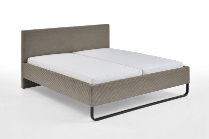 Swing von Meise Möbel - Polsterbett 180 taupe