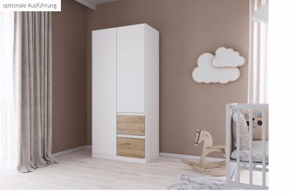 Costa von Rauch Blue - Kleiderschrank schmal grau-metallic
