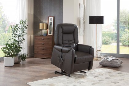 Hendrik-Plus Basic von Polsteria - Relaxsessel moor