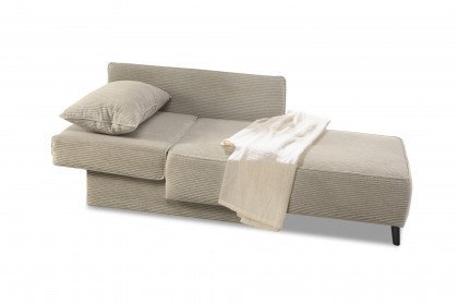 Rex-Sleep von Job - Schlafsofa in Light Greige mit Bettkasten