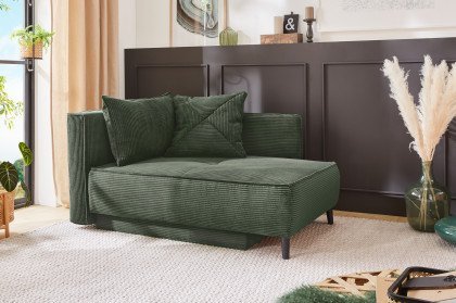 Rex-Sleep von Job - Schlafsofa in Grün mit Bettkasten