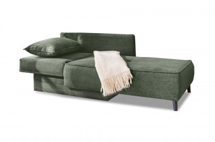 Rex-Sleep von Job - Schlafsofa in Grün mit Bettkasten