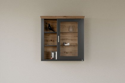 York von set one by Musterring - Hängeschrank in Anthrazit/ Artisan Eiche