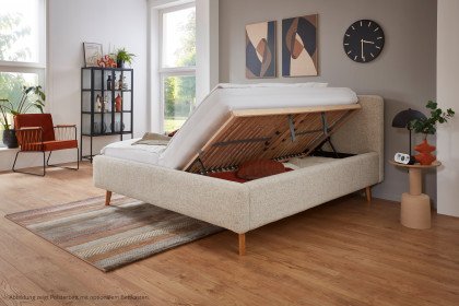 Mattis-Dream von Meise Möbel - Polsterbett 180 beige