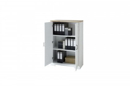 Jasmin von Innostyle - Aktenschrank-Set 3-teilig, Pinie hell