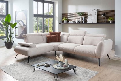 Calais von Poco - Polstersofa Variante links beige
