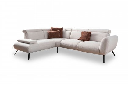 Calais von Poco - Polstersofa Variante links beige