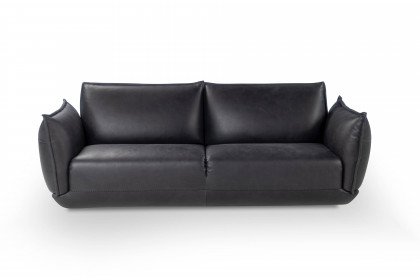 Léclair von Calia Italia - Ledersofa grigio