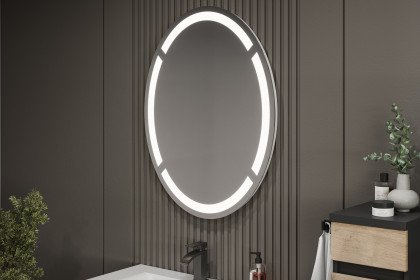Vora von puris - Badezimmer in Cosmos Grey/ Eiche natur