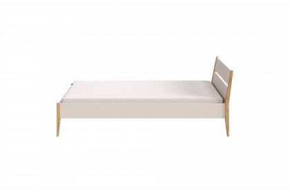 Stiene von Paidi - Jugendbett 90x200 cm cashmere-beige - Eiche massiv