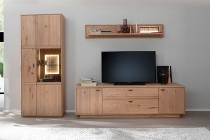 Freeport von MCA - Wohnwand dreiteilig, Ast-/ Balkeneiche