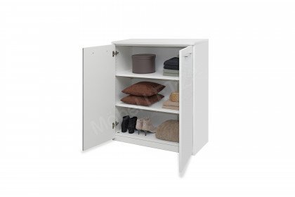Amado von MONDO - Herrenkommode Lack weiß ca. 90 cm breit