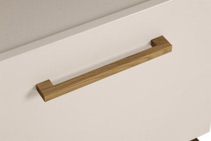 Stiene von Paidi - Standregal mit Schublade cashmere-beige - Eiche massiv