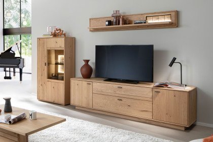 Freeport von MCA - Wohnwand dreiteilig, in Ast-/ Balkeneiche