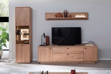 Freeport von MCA - Wohnwand Ast-/ Balkeneiche, dreiteilig