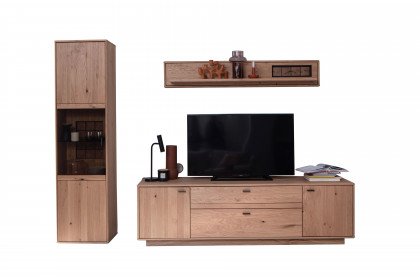 Freeport von MCA - Wohnwand Ast-/ Balkeneiche, dreiteilig