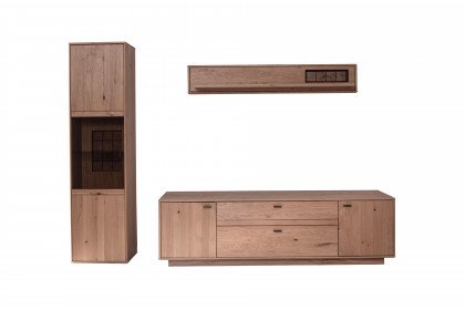 Freeport von MCA - Wohnwand Ast-/ Balkeneiche, dreiteilig