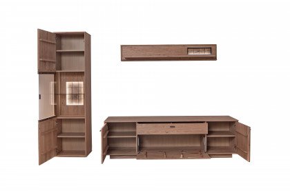 Freeport von MCA - Wohnwand Ast-/ Balkeneiche, dreiteilig