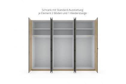Quito von Wiemann - Schrank mit Inneneinrichtung & Beleuchtung
