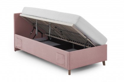 Cool von Meise Möbel - Polsterbett 90 rose