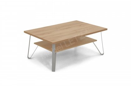 XZ1.105A von Stralsunder - Couchtisch Balkenbuche mit Ablageboden