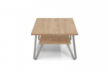 XZ1.105A von Stralsunder - Couchtisch Balkenbuche mit Ablageboden