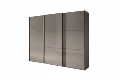Phoenix von Wiemann - Schrank Front mit 3 Feldern Havanna-Glas