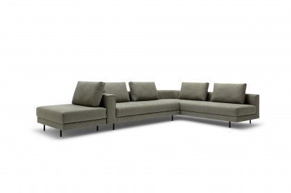 CR.424 von creation by Rolf Benz - Polsterecke rechts beigegrau