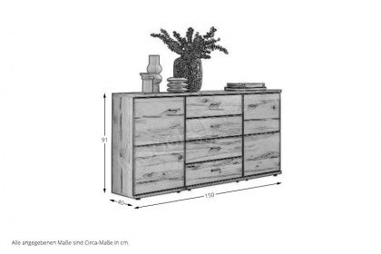 Vilm von Stralsunder - Sideboard C15064 Balkenbuche