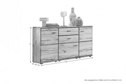 Vilm von Stralsunder - Sideboard C15063 Balkenbuche