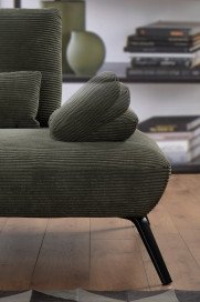 Dover von Poco - Eckcouch rechts olive