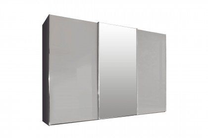 Phoenix von Wiemann - Schrank Front schlicht Grauglas - lava