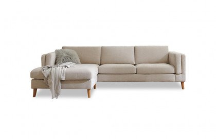 Nordic von Vilmers - Ecksofa Ausführung links rainy day