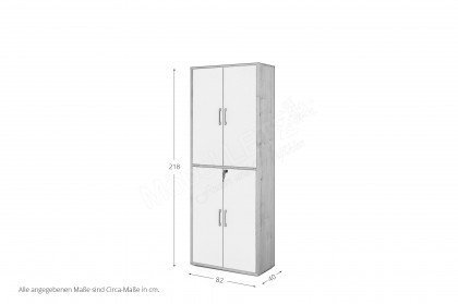 Big Profi Office von Mäusbacher - hoher Aktenschrank in Asteiche