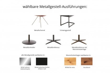 KOINOR 1294 - Armlehnenstuhl schokobraun