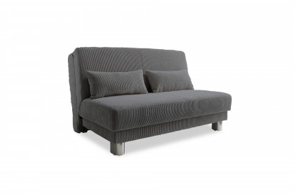 Gina von Sofa-Team - Schlafsofa 140 anthrazit