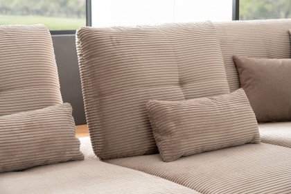 Dover von Poco - Eckcouch rechts taupe