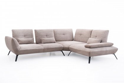 Dover von Poco - Eckcouch rechts taupe