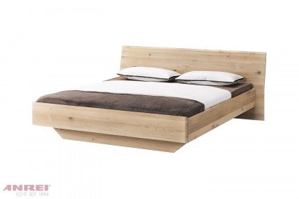 Tesso von ANREI - Doppelbett TES 193 Asteiche weiß geölt