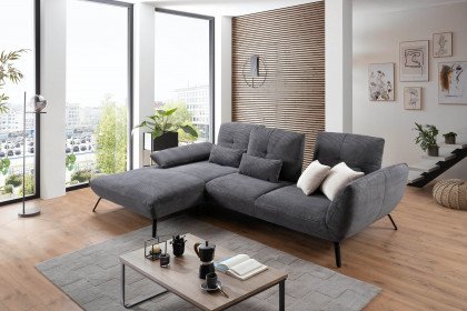 Dover von Poco - Eckcouch links grau