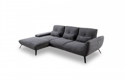 Dover von Poco - Eckcouch links grau